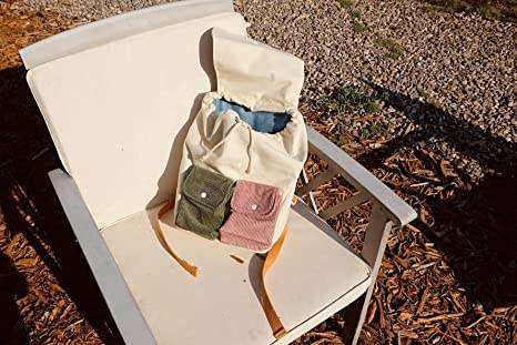 Sac à dos en toile pour garçons et filles avec sacs d'école à dos avec sac à dos à bretelles réglables