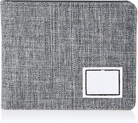 Portefeuille en gros gris Smart Clutch ID Purse avec carte pour hommes