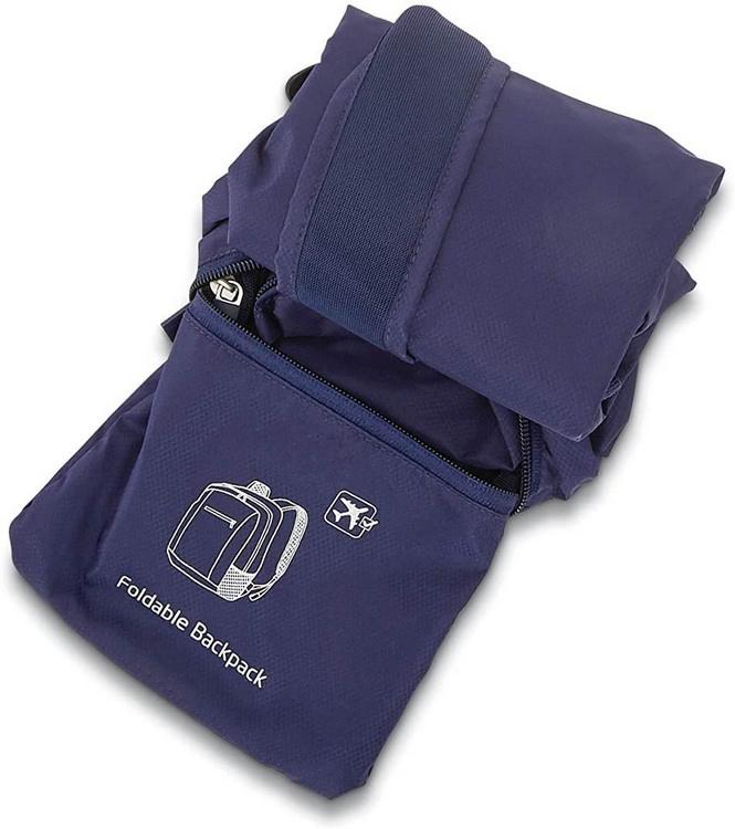 Sac à dos pliant multifonctionnel facile à plier sac de voyage pliable étanche sac à dos compressible en gros