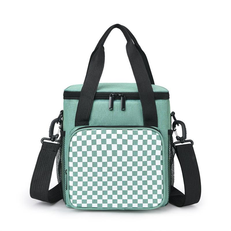 Version coréenne extérieure étanche échiquier thermique sac à lunch sacs isothermes