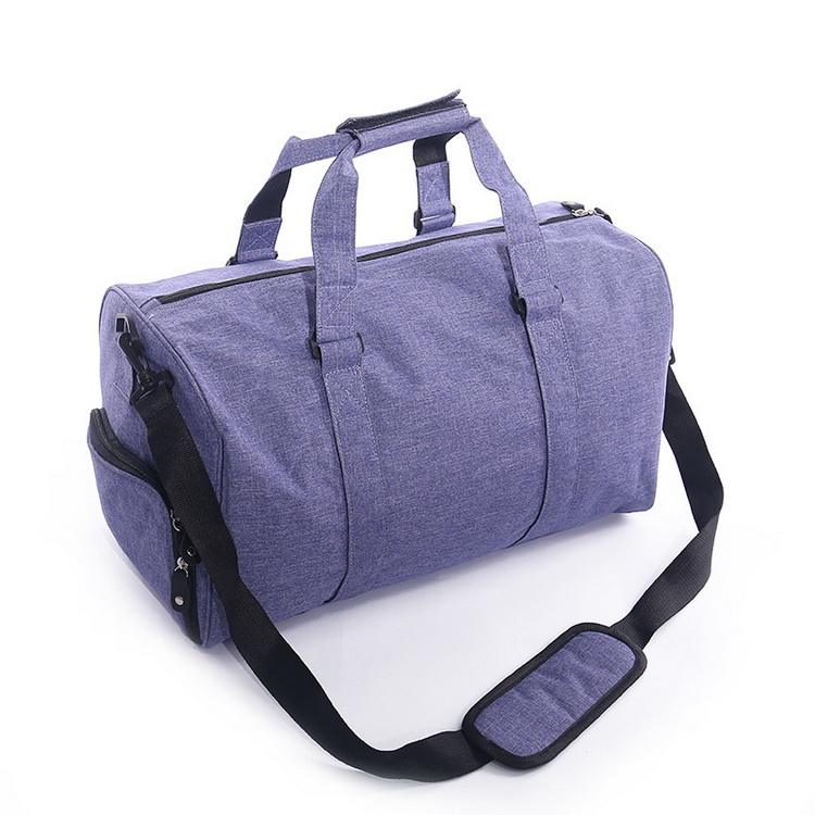 Sacs de sport oxford de haute qualité pour les voyages de gym sacs de voyage étanches pour hommes avec sac de sport personnalisé avec compartiment à chaussures