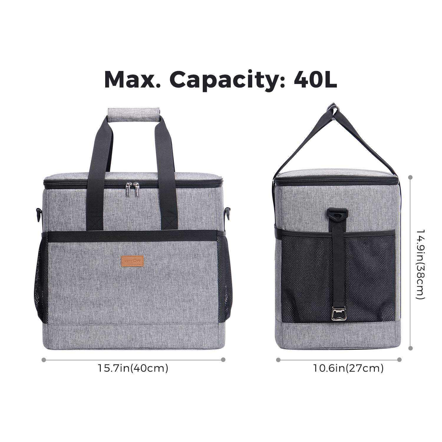 Promotion sac isotherme grande capacité sac à lunch anti-fuite refroidisseur souple fourre-tout portable pour le camping