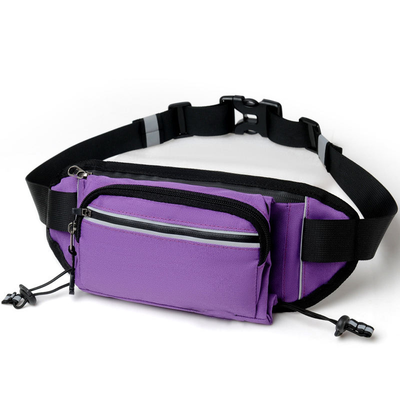 2022 Ultra léger personnalisé impression oem conception oxford tissu taille sac à la mode croix corps ceinture fanny pack taille sac pour hommes