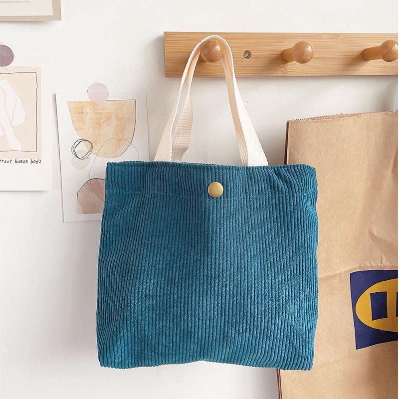 2022 sacs à provisions brodés personnalisés pour femmes sacs à main de créateur ouvert surdimensionné sac à main en velours côtelé sac fourre-tout