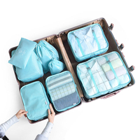 8 ensemble Cubes d'emballage bagages organisateur de voyage ensemble organisateurs d'emballage Cubes pour voyage Cube ensemble organisateur bagages
