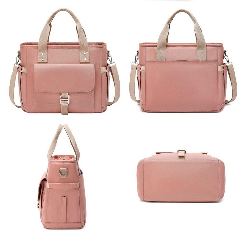 Rose grande capacité Portable femmes refroidisseur sac à déjeuner sacs isolés organisateur thermique pour la nourriture à garder au froid