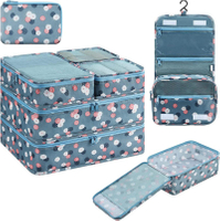 En gros 8 Pack emballage Cubes Voyage Bagages Organisateur Voyage Vêtements Organisateur 8 Set Cubes D'emballage pour Valises