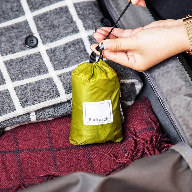 Sac à dos de voyage pliable étanche de haute qualité en nylon sac à dos compressible pour la randonnée camping