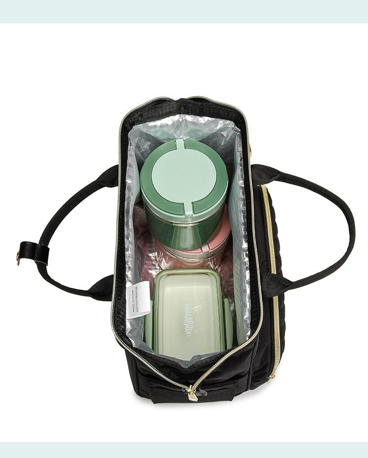 Résistant à l'eau Grande boîte à lunch isolée et étanche Sac isotherme réutilisable pour femme avec bandoulière