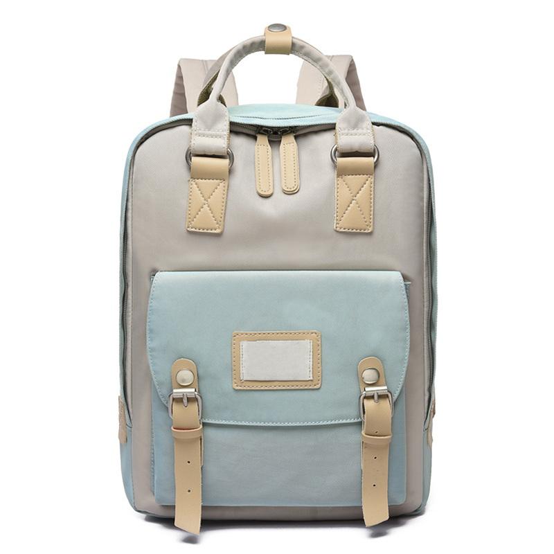Voyage en plein air Loisirs Contraste Couleur École Sac À Dos Sacs Ordinateur Portable Sacs À Dos Livre Sac À Dos Pour Fille