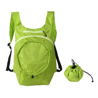 Meilleure qualité Nylon sac à dos décontracté en plein air randonnée pliable sac à dos en plein air pliable sac à dos Camping randonnée sac à dos