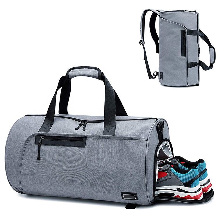 Bagage à main Sports Gym Duffel Bag Custom Grand Voyage Bagages Duffle Sac fourre-tout avec compartiment à chaussures Populaire 