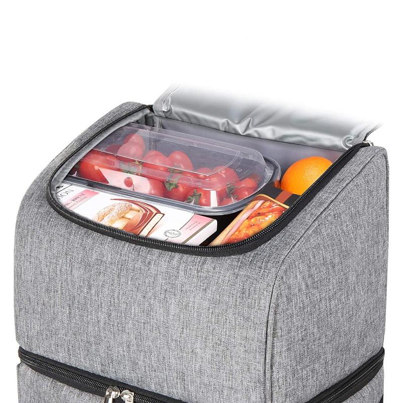 Camping en plein air école voyage isolé enfants sac à dos thermique sacs isothermes sac à lunch avec une grande capacité pour l'isolation des aliments