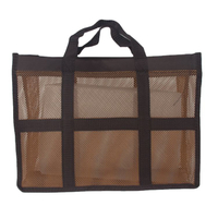Logo de sac à provisions clair personnalisé sacs à provisions réutilisables Sac à provisions en polyester